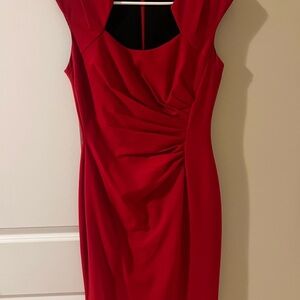 Calvin Klein Collection Red Mini Dress